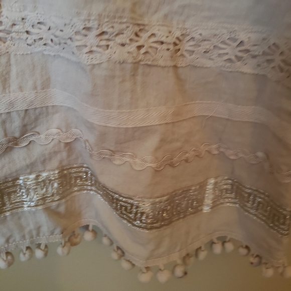 John Mark Popover Tunic Button Top Shirt - Picture 4 of 5